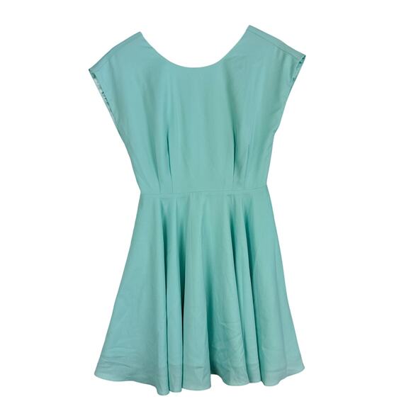 NWT Blaque Label Womens Mini Fit & Flare Mini Dress Blue - Size M - Picture 1 of 9